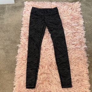 lululemon athletica Black and Gray Leggings
